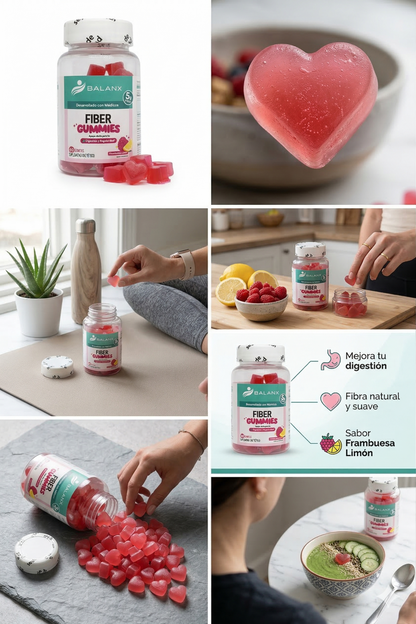 FIBER GUMMIES💞 FIBRA ANTIESTRENIMIENTO, ABDOMEN PLANO.