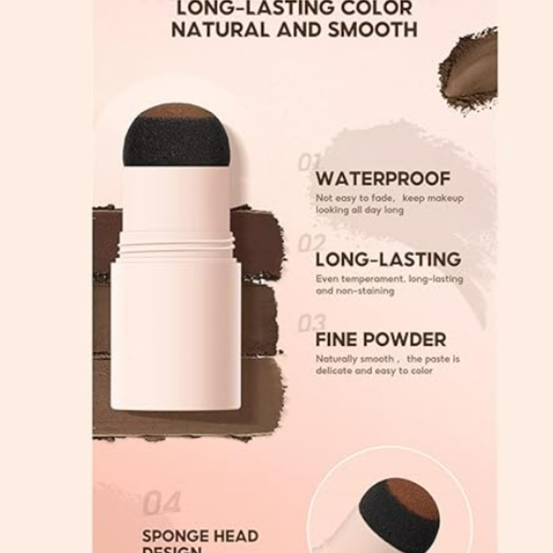 BrowMagic – Kit Polvo Sellador de Cejas perfectas con Moldes.