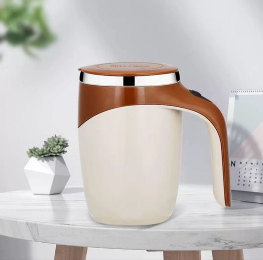 Taza De Cafe Con Agitacion Automatica Magnetica Recargable Sin Grumos