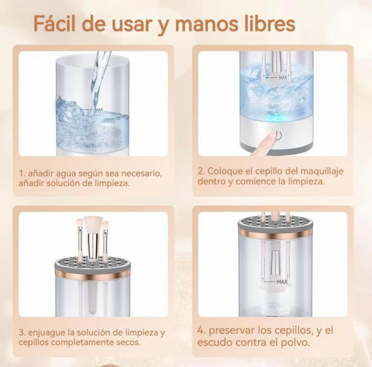 Limpiador GlowWash Eléctrico Profesional + Envío Gratis.