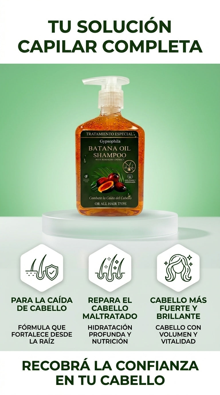 BATANA OIL SHAMPOO 🪮 ANTICAIDA - ENVIO GRATIS